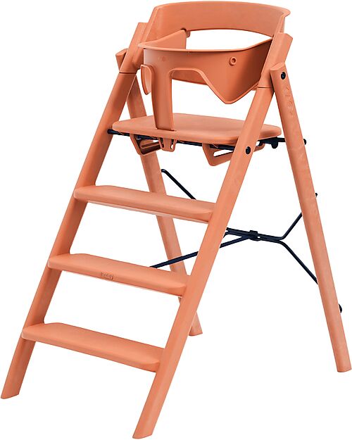 KAOS Set Sponda di Sicurezza + Vassoio per Sedia Evolutiva KLAPP - Terracotta Accessori per Seggioloni