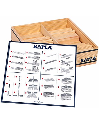 Kapla Kapla 100, Costruzioni in Legno, Naturale - Educativo e divertente! Construzioni In Legno