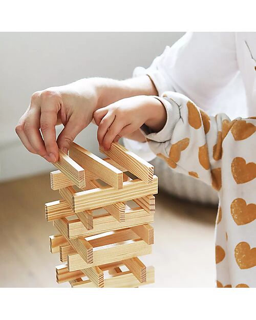 Kapla Kapla 280, Costruzioni in Legno + Libretto Tecnico + Libro d’Arte Ecrù, Naturale - Educativo e divertente! Costruzioni in Legno