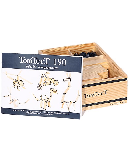 Kapla Kapla TomTecT-90 legni, 100 pinze - Educativo e divertente! Costruzioni in Legno