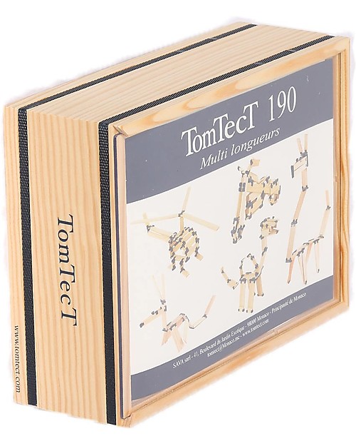 Kapla Kapla TomTecT-90 legni, 100 pinze - Educativo e divertente! Costruzioni in Legno