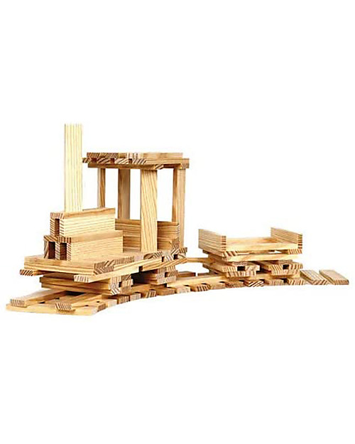 Kapla Kapla TomTecT-90 legni, 100 pinze - Educativo e divertente! Costruzioni in Legno