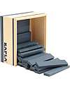 Kapla Set Costruzioni 40 Pezzi - Blu - Legno - Educativo e Divertente! Costruzioni in Legno