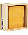 Kapla Set Costruzioni 40 Pezzi - Giallo - Legno - Educativo e Divertente! Costruzioni in Legno