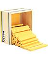 Kapla Set Costruzioni 40 Pezzi - Giallo - Legno - Educativo e Divertente! Costruzioni in Legno