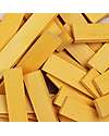 Kapla Set Costruzioni 40 Pezzi - Giallo - Legno - Educativo e Divertente! Costruzioni in Legno