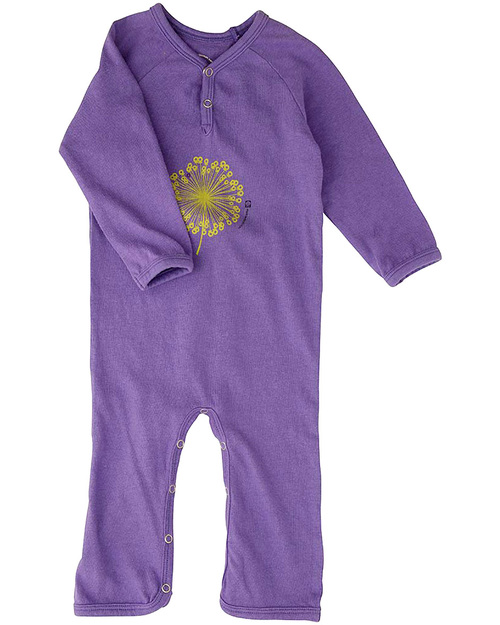 Katvig Eco Tutina Viola Chiaro Cotone Bio Riciclato Tutine Lunghe