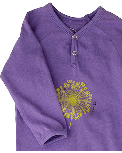 Katvig Eco Tutina Viola Chiaro Cotone Bio Riciclato Tutine Lunghe