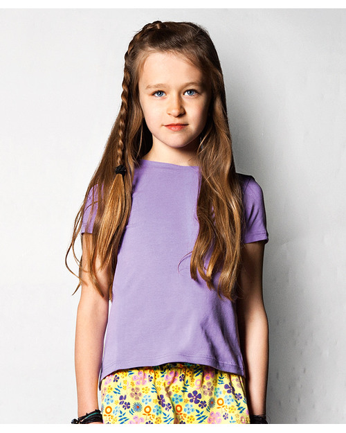 Katvig Maglia Viola Chiaro ONE - Cotone Bio T-shirt