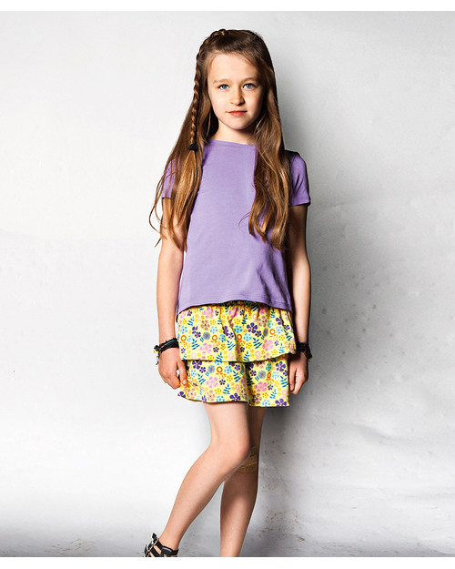 Katvig Maglia Viola Chiaro ONE - Cotone Bio T-shirt