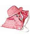 Ki et La Cappellino da Sole Bambina + Occhiali da Sole + Sacca da Spiaggia -0-18 Mesi - Fantasia Gelato Occhiali da Sole