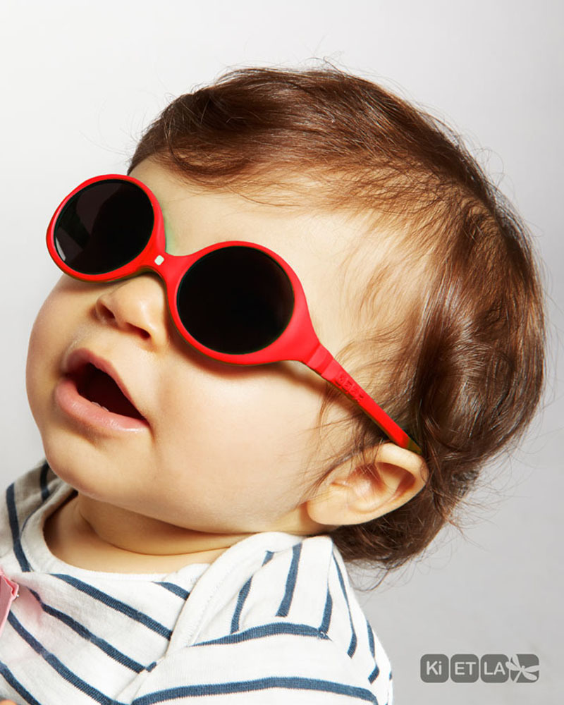 Ki Et La la Occhiali da sole per bambini e neonati motivo: orsetto da 1 a 4 anni 