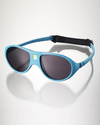 Ki et La Occhiali da Sole Bambini Jokala 2-4 Anni - Blu Pavone - Anti UVA+UVB e Infrangibili! Occhiali da Sole