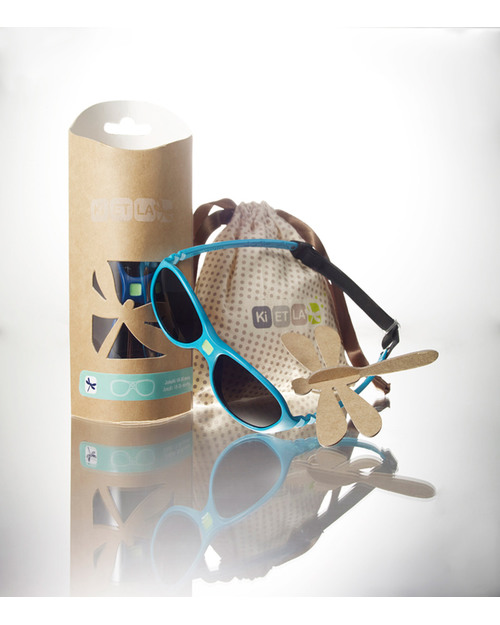 Ki et La Occhiali da Sole Bambini Jokala 2-4 Anni - Viola- Anti UVA+UVB e Infrangibili! Occhiali da Sole