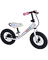 Kiddimoto Bici Senza Pedali Super Junior Maxi, Pois Pastello Biciclette senza Pedali