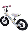 Kiddimoto Bici Senza Pedali Super Junior Maxi, Pois Pastello Biciclette senza Pedali