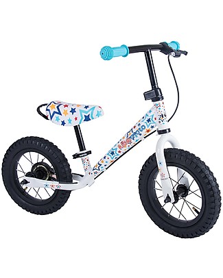 Kiddimoto Bici Senza Pedali Super Junior Maxi, Stelle Biciclette Senza Pedali