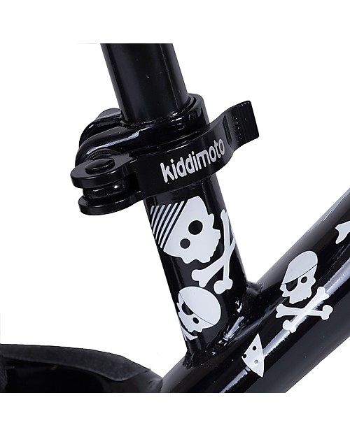 Kiddimoto Bici Senza Pedali Super Junior Maxi, Teschi Biciclette senza Pedali