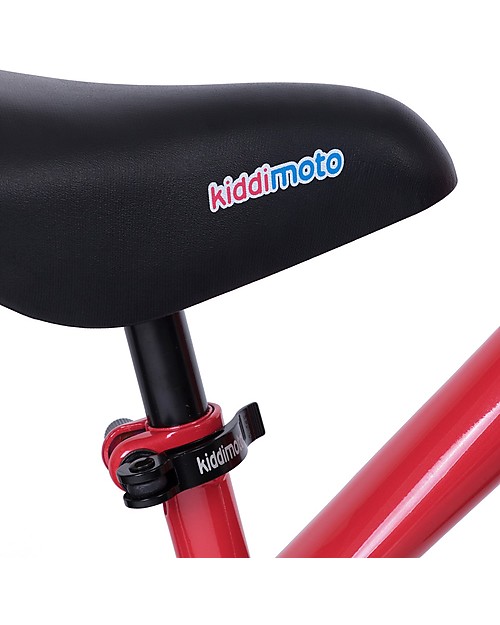 Kiddimoto Bici Senza Pedali Super Junior, Rosso Biciclette senza Pedali