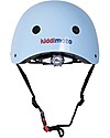 Kiddimoto Casco Bici con Fantasia Occhiali, Celeste Caschi Bici