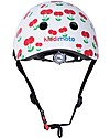 Kiddimoto Casco Bici Fantasia, Ciliegie Caschi Bici