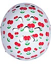 Kiddimoto Casco Bici Fantasia, Ciliegie Caschi Bici