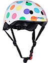 Kiddimoto Casco Bici Fantasia, Pois Pastello Caschi Bici