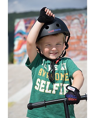 Kiddimoto Casco Bici, Nero Opaco Biciclette