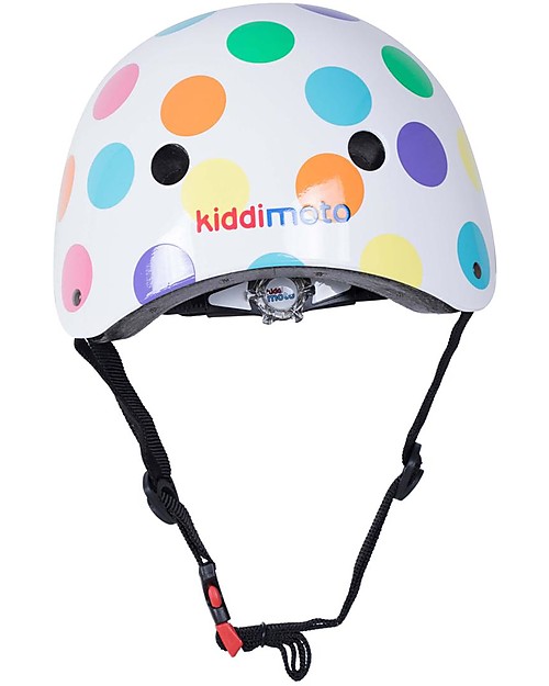 Kiddimoto Monopattino Tre Ruote Pieghevole U-Zoom, Pois Pastello unisex  (bambini)