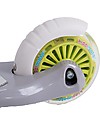 Kiddimoto Monopattino Tre Ruote Pieghevole U-Zoom, Dinosauri Monopattini