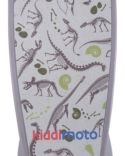 Kiddimoto Monopattino Tre Ruote Pieghevole U-Zoom, Dinosauri Monopattini