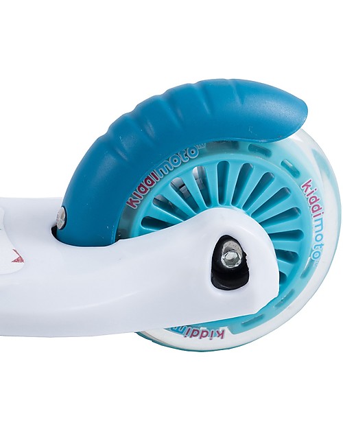 Kiddimoto Monopattino Tre Ruote Pieghevole U-Zoom, Stelle Monopattini