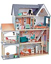 KidKraft Casa delle bambole Dahlia in Legno con Ascensore - Con EZ Kraft Assembly™  per montaggio facile! Case delle Bambole