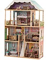KidKraft Casa delle Bambole in Legno Charlotte - EZ Kraft Assembly ™ per montaggio facile e veloce! Case delle Bambole