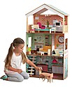 KidKraft Casa delle Bambole in Legno Dottie - Moderna con tocchi retro! Case delle Bambole