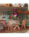 KidKraft Casa delle Bambole in Legno Dottie - Moderna con tocchi retro! Case delle Bambole