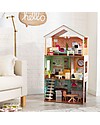KidKraft Casa delle Bambole in Legno Dottie - Moderna con tocchi retro! Case delle Bambole