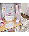 KidKraft Casa delle Bambole in Legno Elise - Completamente arredata con 12 accessori! Case delle Bambole