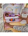 KidKraft Casa delle Bambole in Legno Elise - Completamente arredata con 12 accessori! Case delle Bambole
