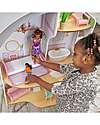 KidKraft Casa delle Bambole in Legno Elise - Completamente arredata con 12 accessori! Case delle Bambole