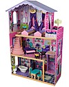 KidKraft Casa delle Bambole in Legno My Dream Mansion - Con letti a baldacchino! Case delle Bambole