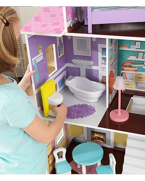 KidKraft Casa delle Bambole Maniero Glendale - Legno Case delle Bambole