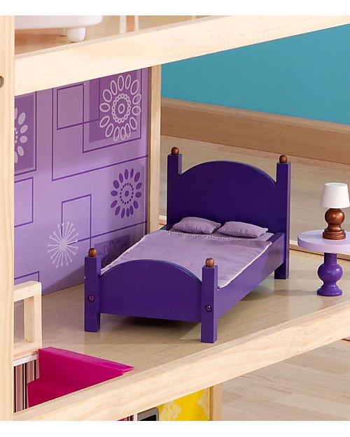 KidKraft Casa delle Bambole So Chic, Rotante con ben 10 Stanze! - Legno Case delle Bambole