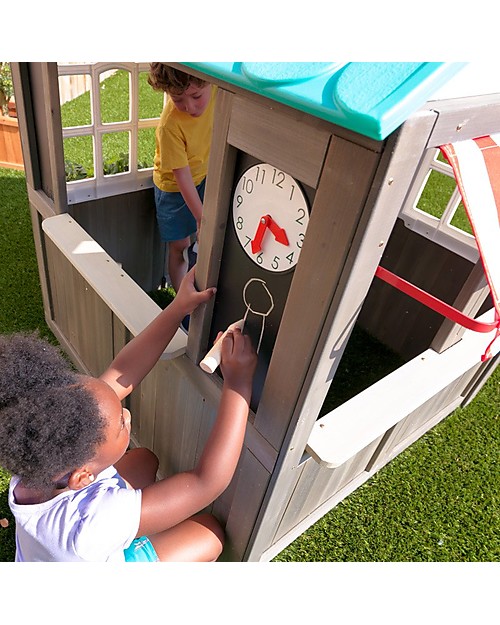KidKraft Casetta Gioco da Esterni Coastal Cottage - Legno Casette per Bambini