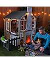 KidKraft Casetta Gioco da Esterno con Focolare Casette per Bambini