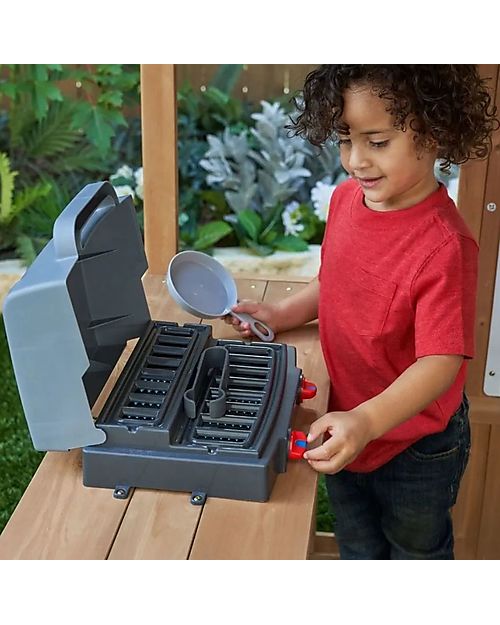 KidKraft Casetta Gioco da Esterno con Vista Panoramica - in Legno Casette per Bambini