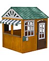 KidKraft Casetta Gioco da Esterno in Legno - Garden View Casette per Bambini