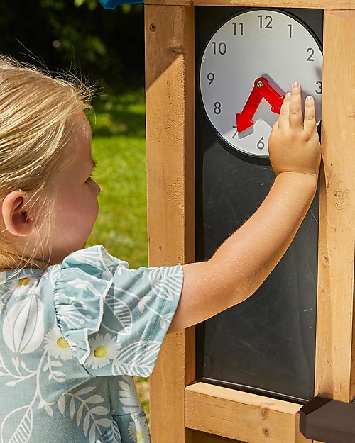 KidKraft Casetta Gioco da Esterno in Legno - Lakeside Bungalow Casette per Bambini