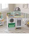KidKraft Cucina e Lavanderia Whisk & Wash - Legno e Plastica - Due aree gioco in una! Cucine Giocattolo