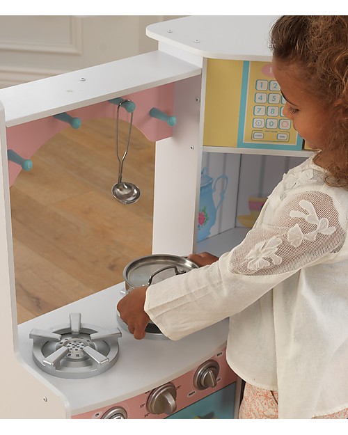 KidKraft Cucina Giocattolo ad Angolo Deluxe - Legno Giochi Creativi